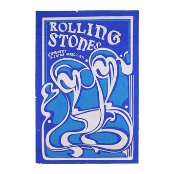 Lot # 588 : ROLLING STONES, THE - "Coventry Theatre" Concert Poster