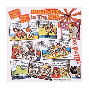 Lot # 596 : SEX PISTOLS, THE - Holidays In The Sun Promotional Poster