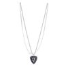 Lot # 607 : GUNS N' ROSES - Slash's Skull Guitar Pick Necklace