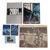 Lot # 626 : 2001: A SPACE ODYSSEY (1968) - Rare Promotional Lenticular Postcards, Premiere Ticket and Programmes