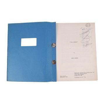 Lot # 666 : ALIENS (1986) - Harry Harris Collection: Roy Charman's Production-Used Script