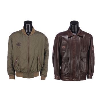 Lot # 673 : ALIEN 3 (1992) - Harry Harris Collection: Pair of Alien Saga Jackets