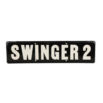 Lot # 684 : AUSTIN POWERS: THE SPY WHO SHAGGED ME (1999) - "Swinger 2" Licence Plate