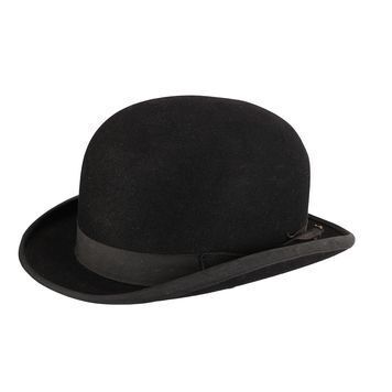 Lot # 695 : AVENGERS, THE (T.V. SERIES, 1961 - 1969) - John Steed's (Patrick Macnee) Black Bowler Hat