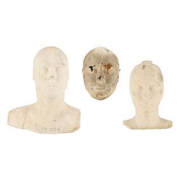 Lot # 725 : BATMAN RETURNS (1992) - Michael Keaton, Michelle Pfeiffer and Danny DeVito's Lifecasts