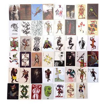 Lot # 734 : DARK KNIGHT, THE (2008) - Complete Viral Deck of Joker (Heath Ledger) Cards
