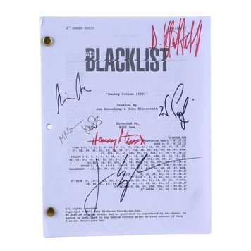 Lot # 748 : BLACKLIST, THE (T.V. SERIES, 2013 - 2022) - Cast-Autographed "Smokey Putnum (No. 30)" Bound Script
