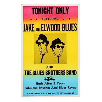 Lot # 751 : BLUES BROTHERS, THE (1980) - Blues Brothers Prop Poster