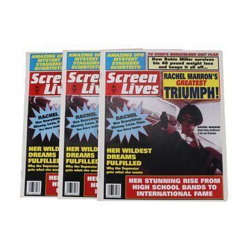 Lot # 755 : BODYGUARD, THE (1992) - Set of Three 'Rachel Marron's Greatest Triumph!' Screen Lives Magazines