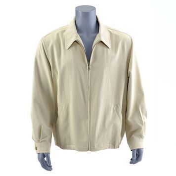 Lot # 770 : BREAKING BAD (T.V. SERIES, 2013) - Walter White's (Bryan Cranston) Tan Windbreaker