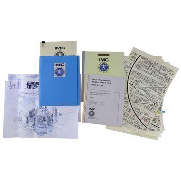 Lot # 816 : CONTACT (1997) - Dr. Ellie Arroway's (Jodie Foster) Candidate Profile, "The Machine" Data File and IMC Paperwork