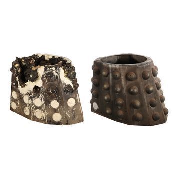 Lot # 858 : DOCTOR WHO (T.V. Series, 2005-PRESENT) - BBC Children In Need Collection: Two Full-Size Melted Dalek Skirts