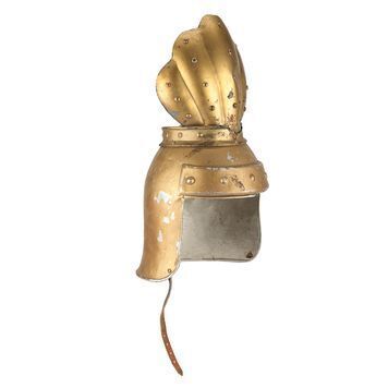 Lot # 899 : FLASH GORDON CONQUERS THE UNIVERSE (1940) - Ming Palace Guard's Helmet