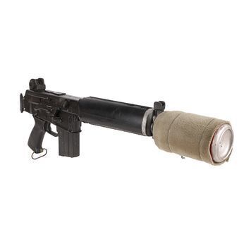 Lot # 909 : FOREIGNER, THE (2017) - Ngoc Minh Quan's (Jackie Chan) Stunt AR-18 with Improvised Suppressor