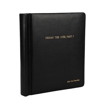 Lot # 923 : FRIDAY THE 13TH PART VII: THE NEW BLOOD (1988) - Mario Kirner Collection: John Carl Buechler's Personal Shooting Script