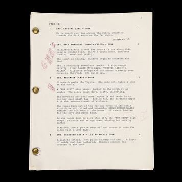 Lot # 928 : JASON GOES TO HELL: THE FINAL FRIDAY (1993) - Mario Kirner Collection: Kane Hodder's Personal Annotated Script