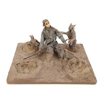 Lot # 939 : JASON GOES TO HELL: THE FINAL FRIDAY (1993) - Three Demon Puppets in Diorama
