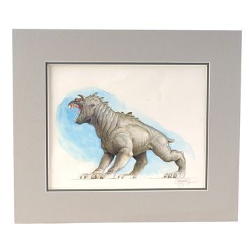 Lot # 952 : GHOSTBUSTERS (1984) - Hand-Painted Thom Enriquez Terror Dog Concept Artwork