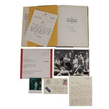 Lot # 972 : GRACE KELLY - Two Handwritten Letters and an Autographed Book