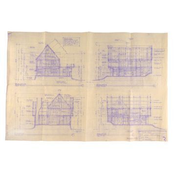 Lot # 1008 : HOCUS POCUS (1993) - Set of Five Printed Set Blueprints