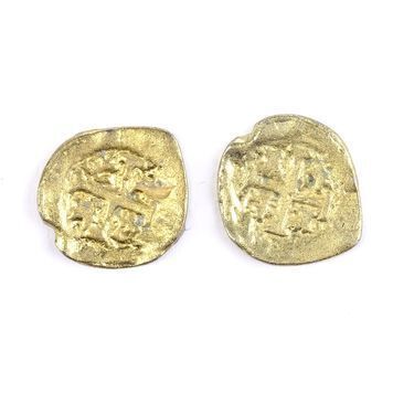 Lot # 1012 : HOOK (1991) - Pair of Captain Hook's Doubloons