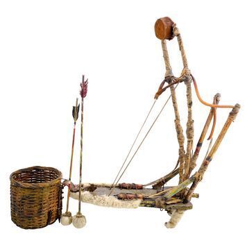 Lot # 1014 : HOOK (1991) - Lost Boys Catapult with Arrows