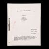 Lot # 1023 : INDIANA JONES AND THE LAST CRUSADE (1989) - Fourth-revision Script