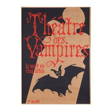 Lot # 1028 : INTERVIEW WITH THE VAMPIRE: THE VAMPIRE CHRONICLES (1994) - Philip Kohler Collection: Theatre des Vampires Poster