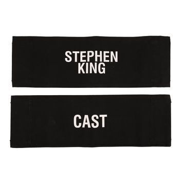 Lot # 1035 : IT CHAPTER TWO (2019) - Stephen King and Cast Chair Backs
