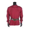 Lot # 1046 : JAMES BOND: OCTOPUSSY (1983) - Peter Nelson Collection: James Bond's (Roger Moore) Knife Thrower Disguise Shirt and Belt