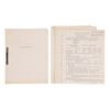 Lot # 1049 : JAMES BOND: NEVER SAY NEVER AGAIN (1983) - Production-Used Script and Production Paperwork