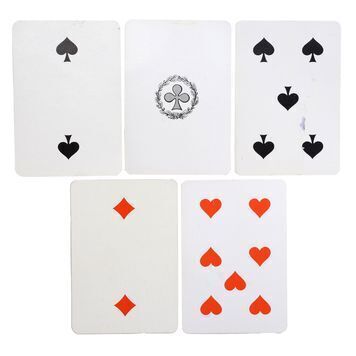 Lot # 1061 : JAMES BOND: GOLDENEYE (1995) - Set of Five Monte Carlo Casino Playing Cards