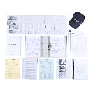 Lot # 1077 : JAMES BOND: DIE ANOTHER DAY (2002) - Philip Kohler Collection: Draft Screenplays, Storyboards, Production Paperwork and Crew Cap