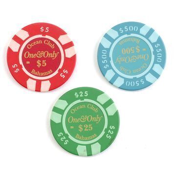 Lot # 1078 : JAMES BOND: CASINO ROYALE (2006) - Set of Three Ocean Club Chips