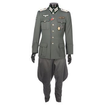 Lot # 1091 : JOJO RABBIT (2019) - Captain Klenzendorf (Sam Rockwell) Nazi Uniform