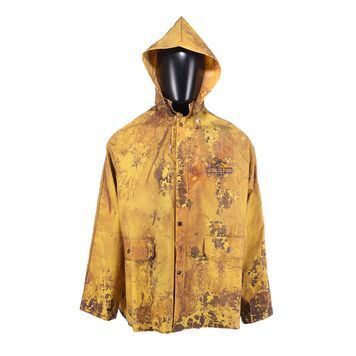 Lot # 1095 : JURASSIC WORLD (2015) - Weathered Jurassic Park Rain Jacket