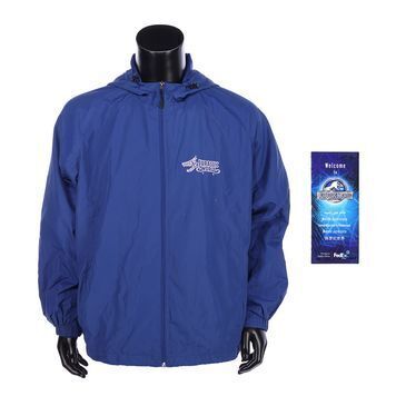 Lot # 1096 : JURASSIC WORLD (2015) - Park Visitor Brochure and Waterproof Park Jacket