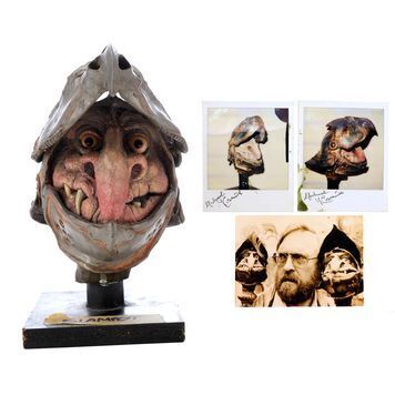 Lot # 1106 : LABYRINTH (1986) - Slampot Goblin Test Head and Photographs