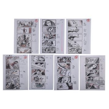 Lot # 1108 : LABYRINTH (1986) - Martin Asbury Storyboards for Sarah Confronting Jareth on the Escher Staircase