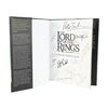 Lot # 1133 : LORD OF THE RINGS: THE FELLOWSHIP OF THE RING, THE (2001) - Peter Jackson and Main Cast Autographed Movie Guide Book