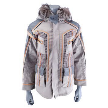Lot # 1139 : LOST IN SPACE (T.V. SERIES, 2018 - 2022) - Will Robinson's (Maxwell Jenkins) Cold Weather Jacket with Mission 24 Patch and Camcorder