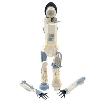 Lot # 1143 : LOST IN SPACE (T.V. SERIES, 2018 - 2022) - Will Robinson's (Maxwell Jenkins) Breakaway Toy Robot