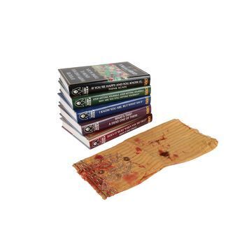 Lot # 1144 : LOVE GURU, THE (2008) - Guru Pitka's (Mike Myers) Self-help Books and Chicken-attack Sleeve