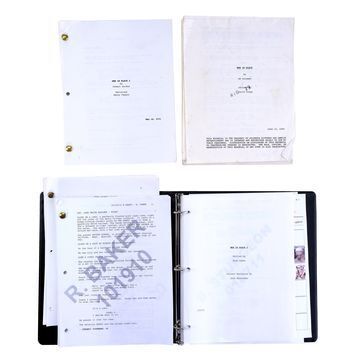 Lot # 1159 : MEN IN BLACK (1997) / MEN IN BLACK II (2001) / MEN IN BLACK 3 (2012) - Collection of Men In Black Scripts and Paperwork