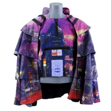 Lot # 1174 : MYSTERY MEN (1999) - Invisible Boy's (Kel Mitchell) Cape