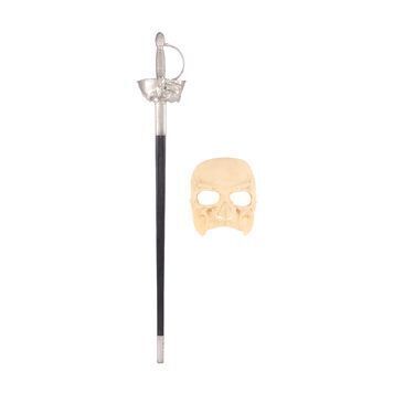 Lot # 1190 : PHANTOM OF THE OPERA, THE (2004) - The Phantom's (Gerard Butler) Masquerade Stunt Sword and Mask