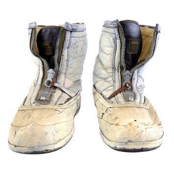 Lot # 1196 : ESCAPE FROM THE PLANET OF THE APES - Cornelius' (Roddy McDowall) Astro Boots
