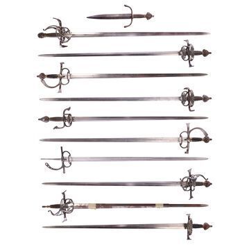 Lot # 1242 : ROMEO & JULIET (2013) - Collection of Main Character Hero Swords and SFX Dagger