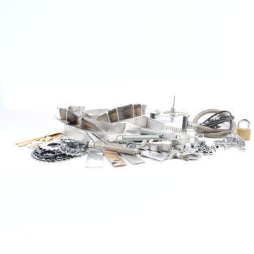 Lot # 1244 : SAW (2004) - Set of Amanda Young's (Shawnee Smith) Reverse Bear Trap Parts