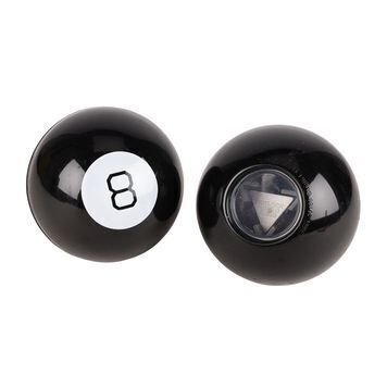 Lot # 1250 : SHAZAM! (2019) - Pair of Dr. Thaddeus Sivana's (Mark Strong) Magic Eight Balls